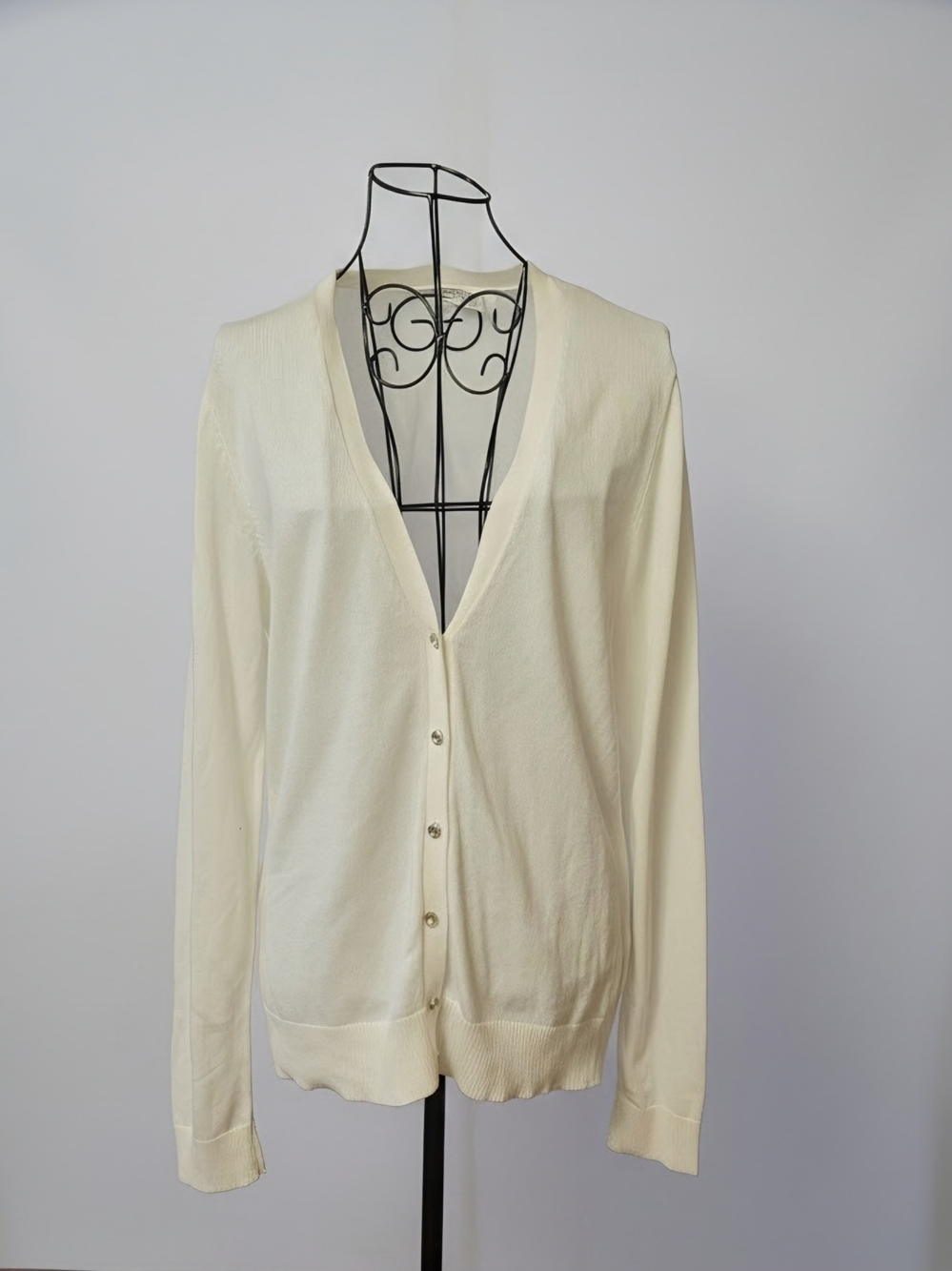 💥V-Neck Button-Front Women's Cardigan - Cream